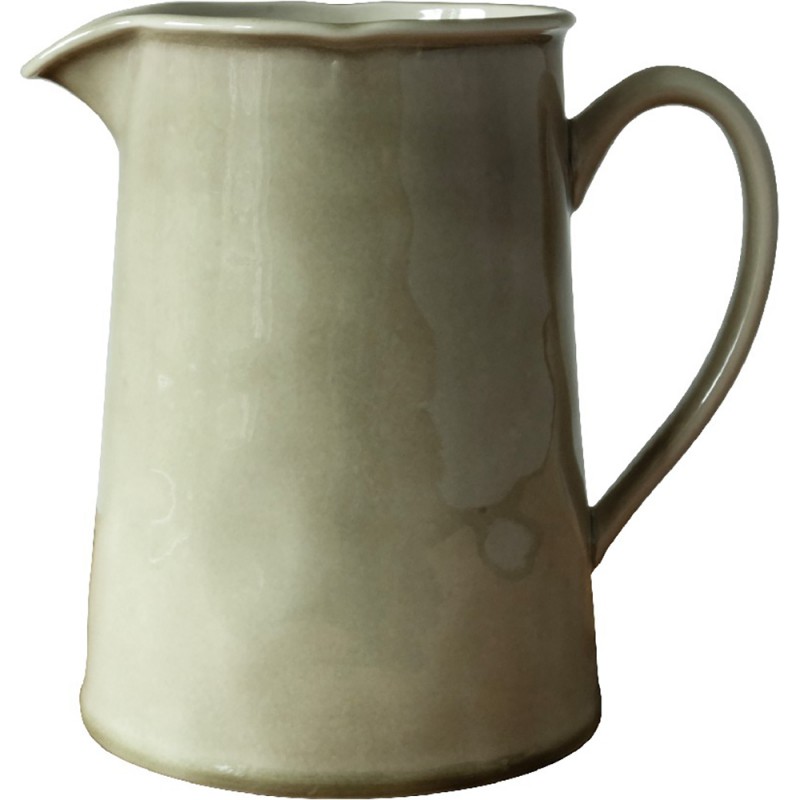 Dutch Rose Κανάτα Λαδί Stoneware Organic 1,6L