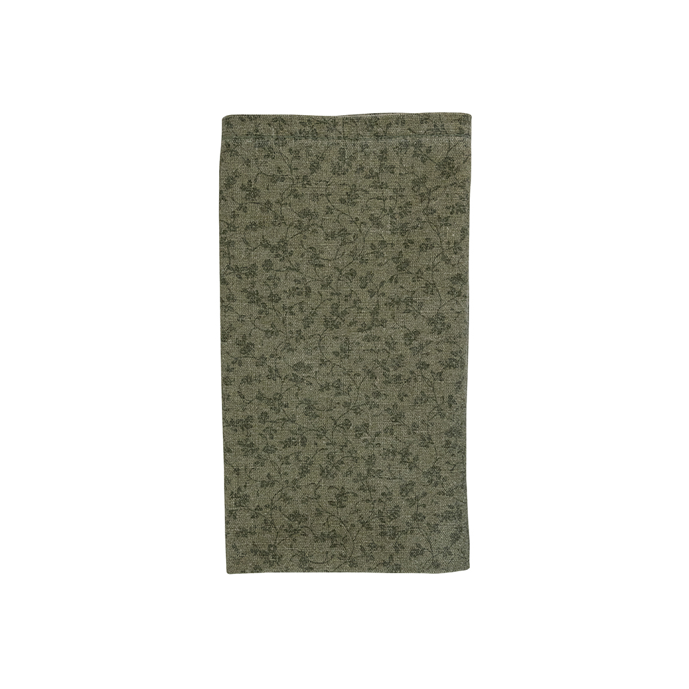Laura Ashley Πετσέτα Φαγητού Υφασμάτινη Wild Kitchen Πράσινη 45x45εκ Clematis, Linen