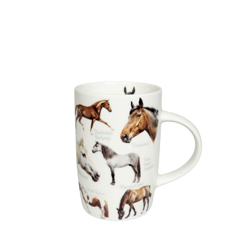 Konitz Κούπα Πορσελάνης, Flora & Fauna, «Natures Diversity-Horses» by Maria Mahler 600ml