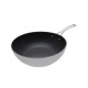 Laura Ashley Kitchenware Wok απο Σφυρήλατο Αλουμίνιο, Γκρι-Dark Dove Grey 30εκ