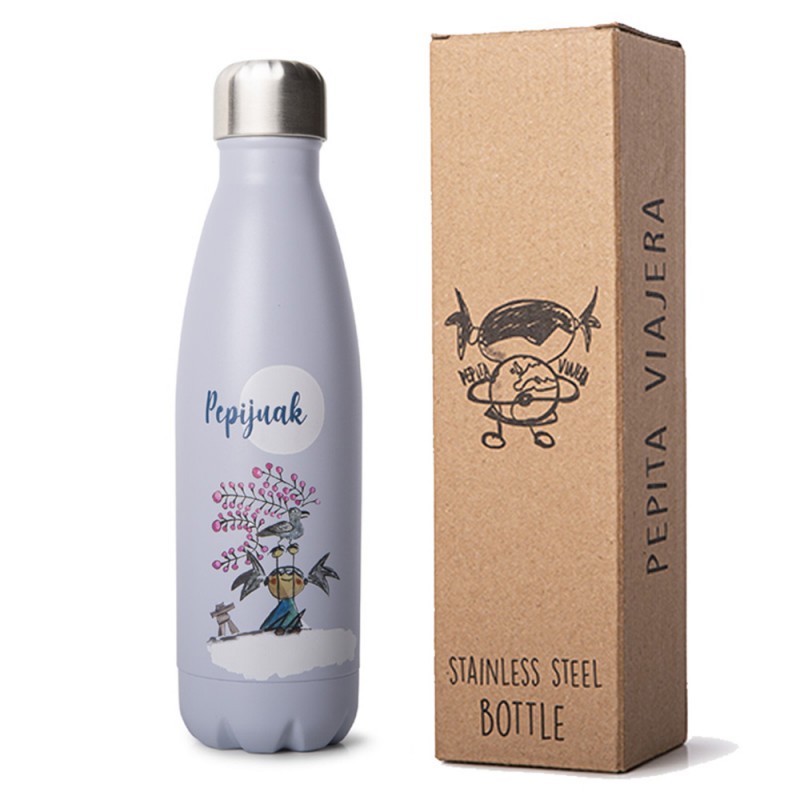 Pepita Viajera Μπουκάλι Ισοθερμικό,Pepijuak-Greetings,Limited Edition Collection, 500ml