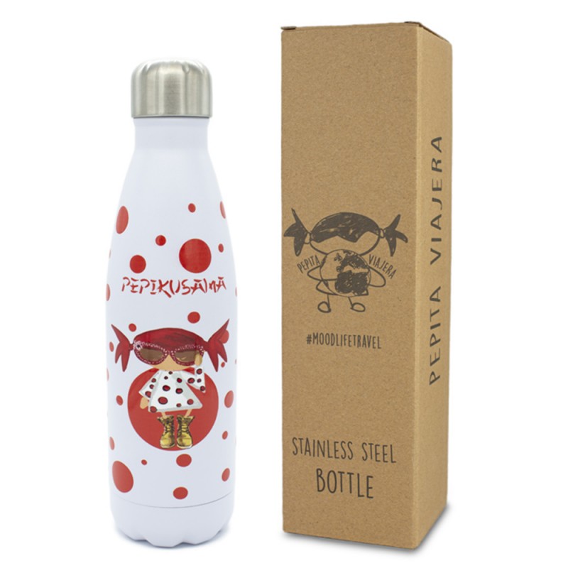 Pepita Viajera Μπουκάλι Ισοθερμικό,Pepikusama Collection-Artists Collection, 500ml