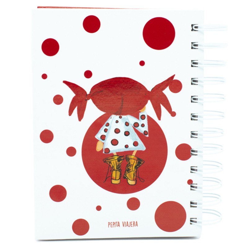 Pepita Viajera Τετράδιο με Σπιράλ A6 ,Pepikusama Collection-Artists Collections, 16,5x12εκ