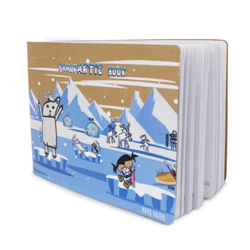 Pepita Viajera Σημειωματάριο-Μπλοκ Ζωγραφικής Α5 ,Arctic Collection-Kids Collection,21x14,8εκ