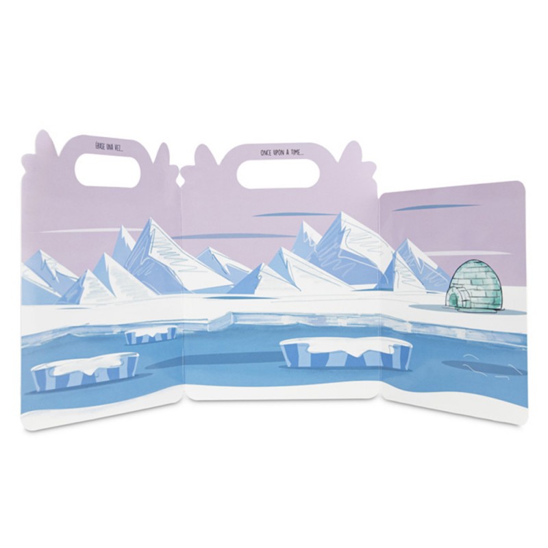 Pepita Viajera Βιβλίο 3D με Αυτοκόλλητα ,Arctic Collection-Kids Collection,23,5x30,5εκ