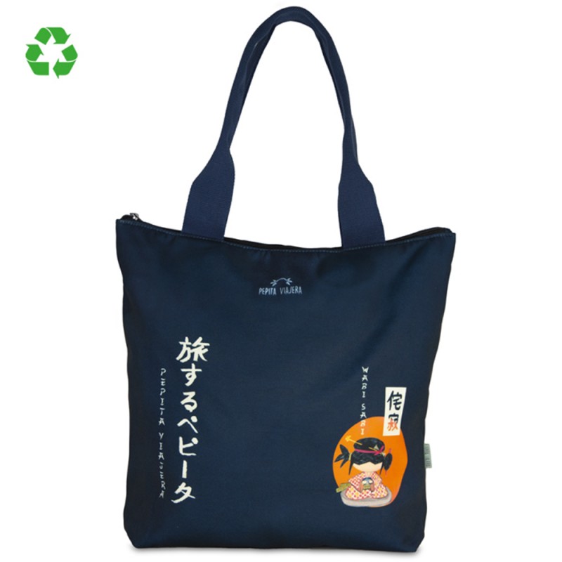 Pepita Viajera Τσάντα Πολλαπλών Χρήσεων,Japan Collection Tote Bag-Travellers Collection, 40x45εκ