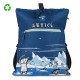 Pepita Viajera Σακίδιο Πλάτης Μαλακό Μπλε,Arctic Collection Kids Collection, 41x32εκ